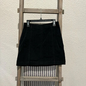 Free People women’s retro velvet mini skirt size 0